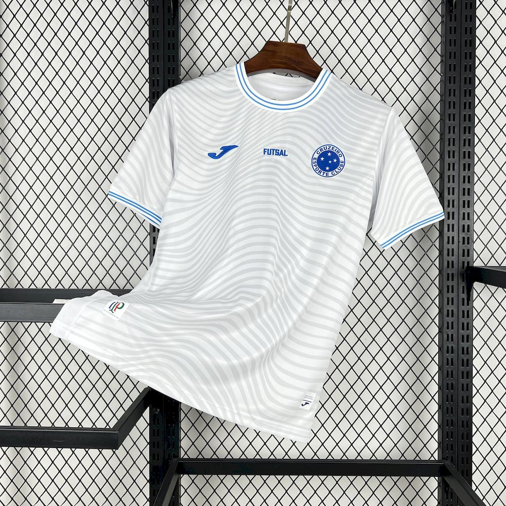 Camisa de visitante do LNF para futebol de cinco Cruzeiro 2025/26 Masculino