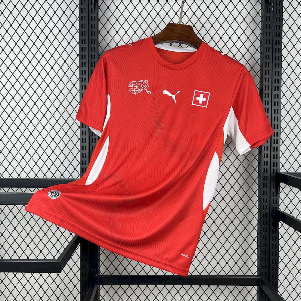 Camisa Copa do Mundo Titular Switzerland 2026 Masculino
