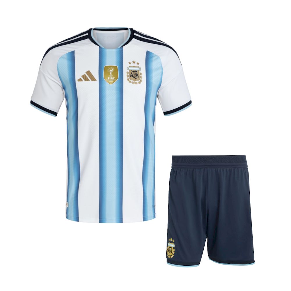 Kit Infantil Titular Copa do Mundo Argentina 2026 Infantil