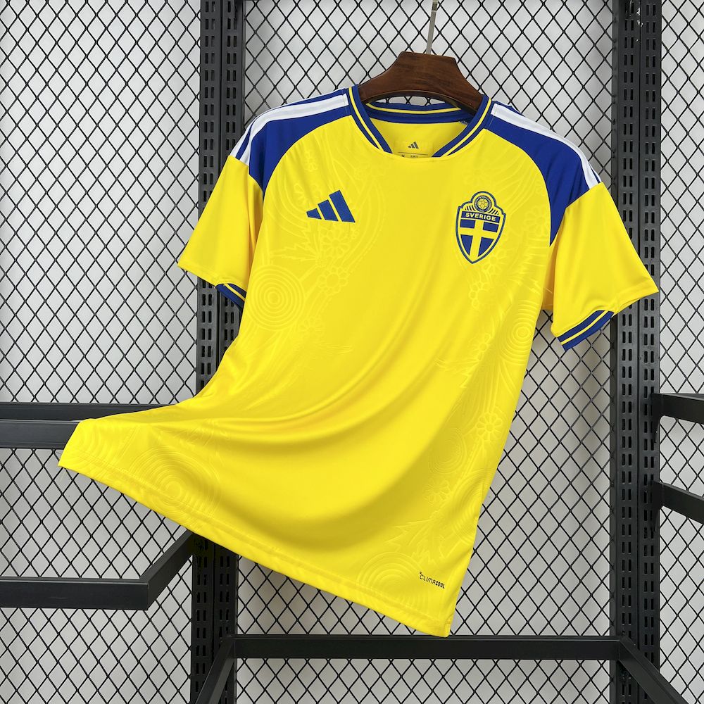 Camisa Copa do Mundo Titular Sweden 2026 Masculino