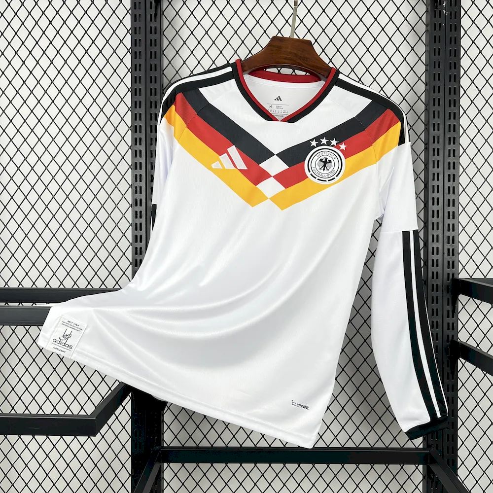 Camisa Copa do Mundo Titular Manga Longa Germany 2026 Masculino