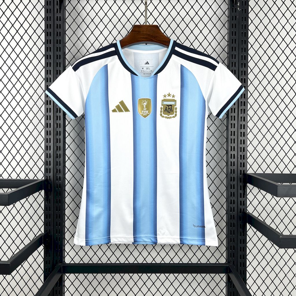 Camisa Copa do Mundo Titular Argentina 2026 Feminino