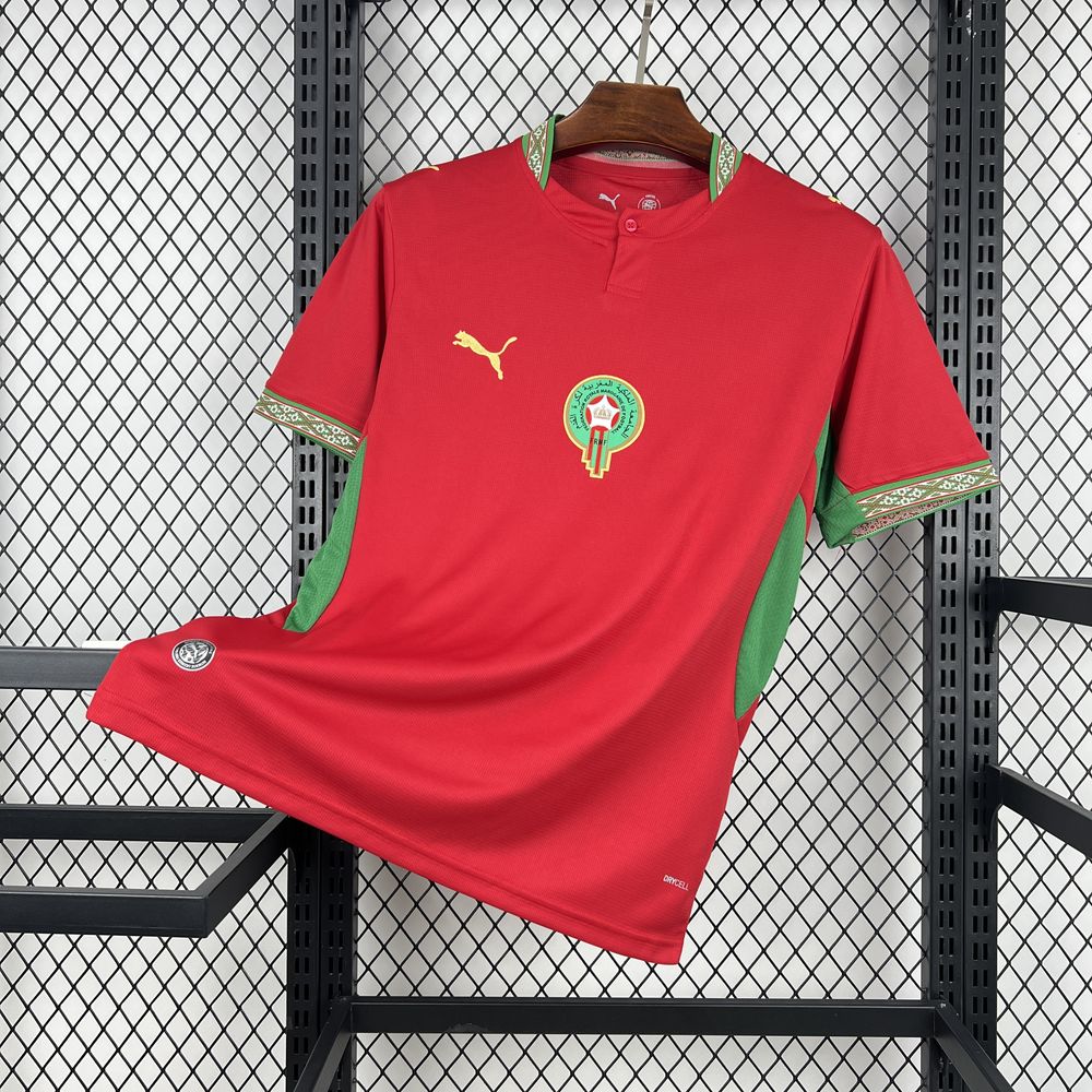 Camisa Copa do Mundo Titular Morocco 2026 Masculino