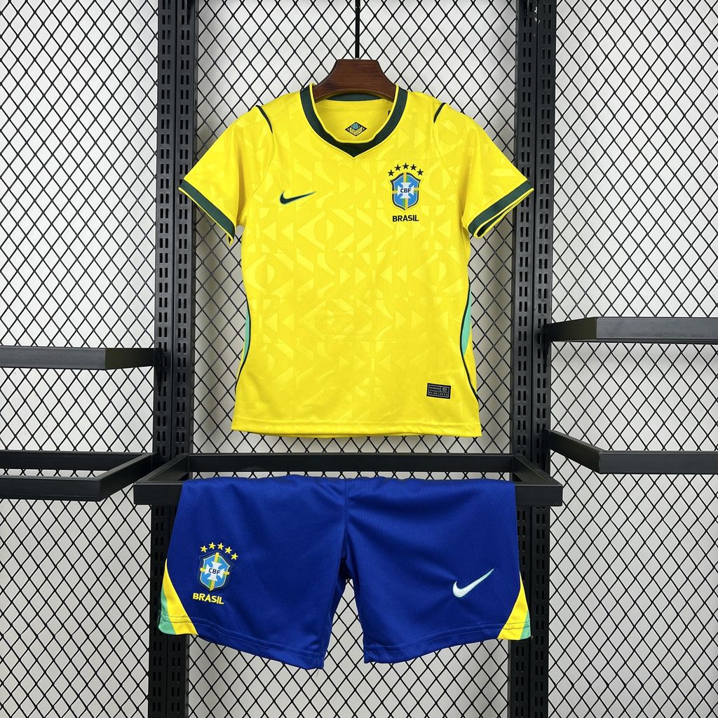 Kit Infantil Titular Copa do Mundo Brazil 2026 Infantil