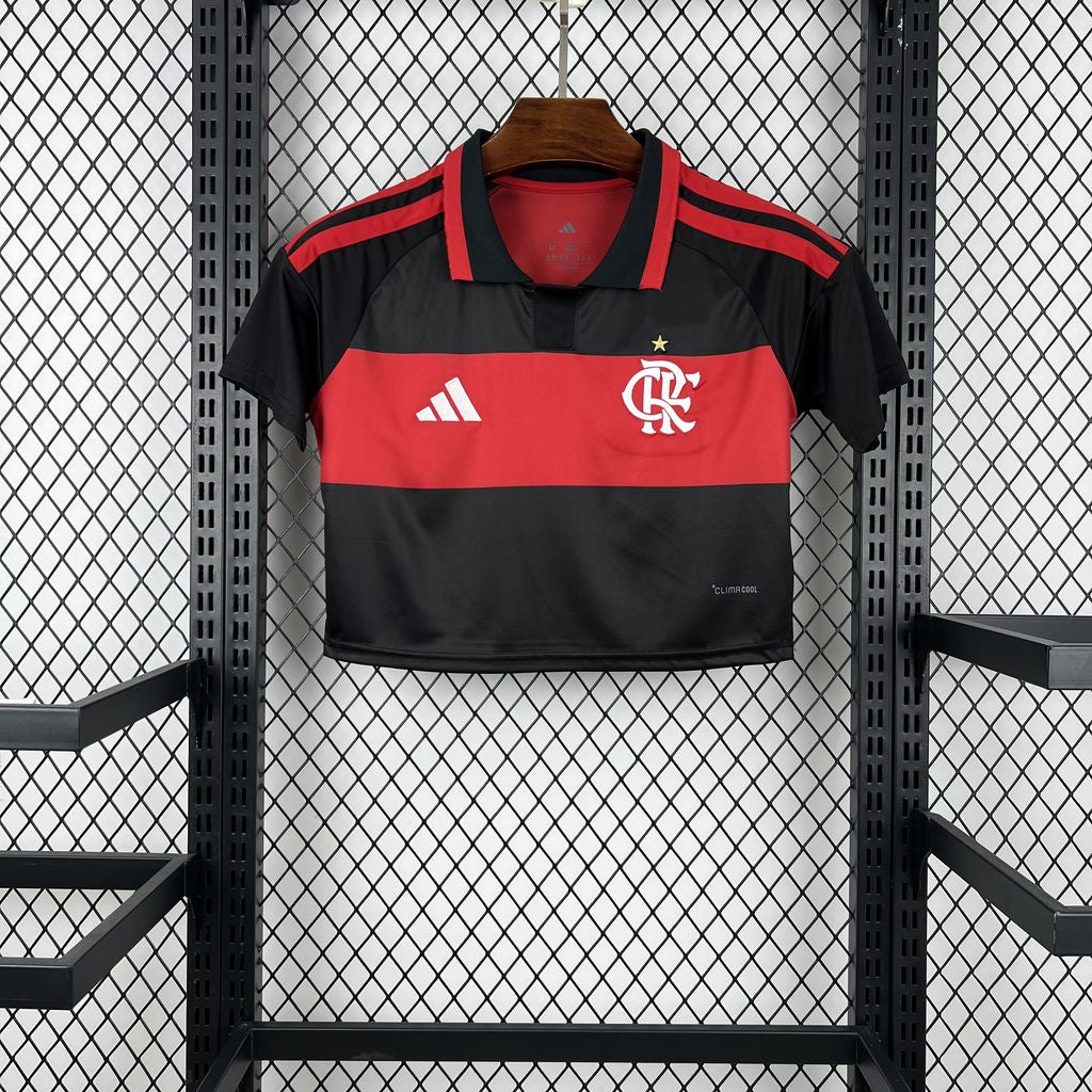 Camisa Titular Flamengo Crop Top 2026/27 Feminino