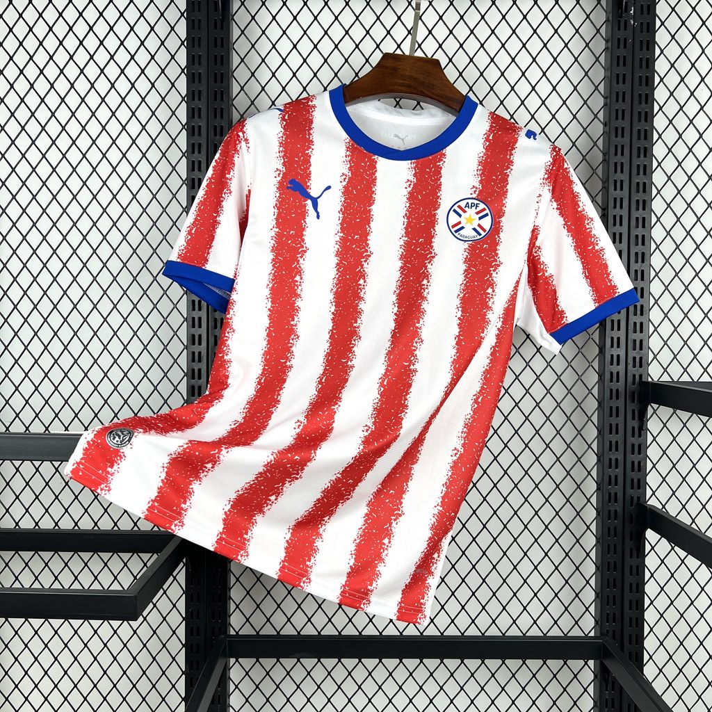 Camisa Copa do Mundo Titular Paraguay 2026 Masculino