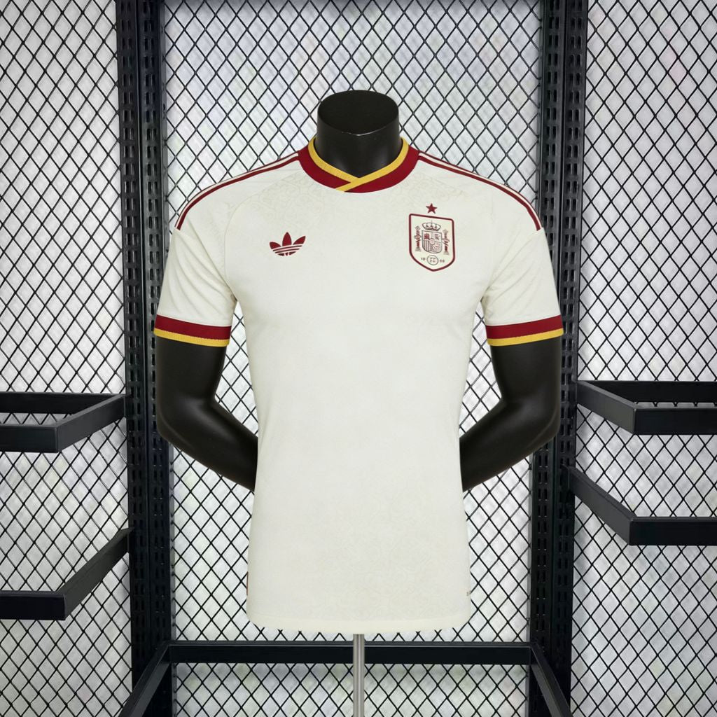 Camisa Spain 2026 Copa do Mundo Reserva Versão Jogador