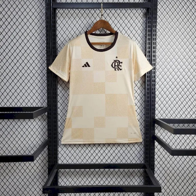 Camisa Pré-Jogo Flamengo 2024/25 Feminino
