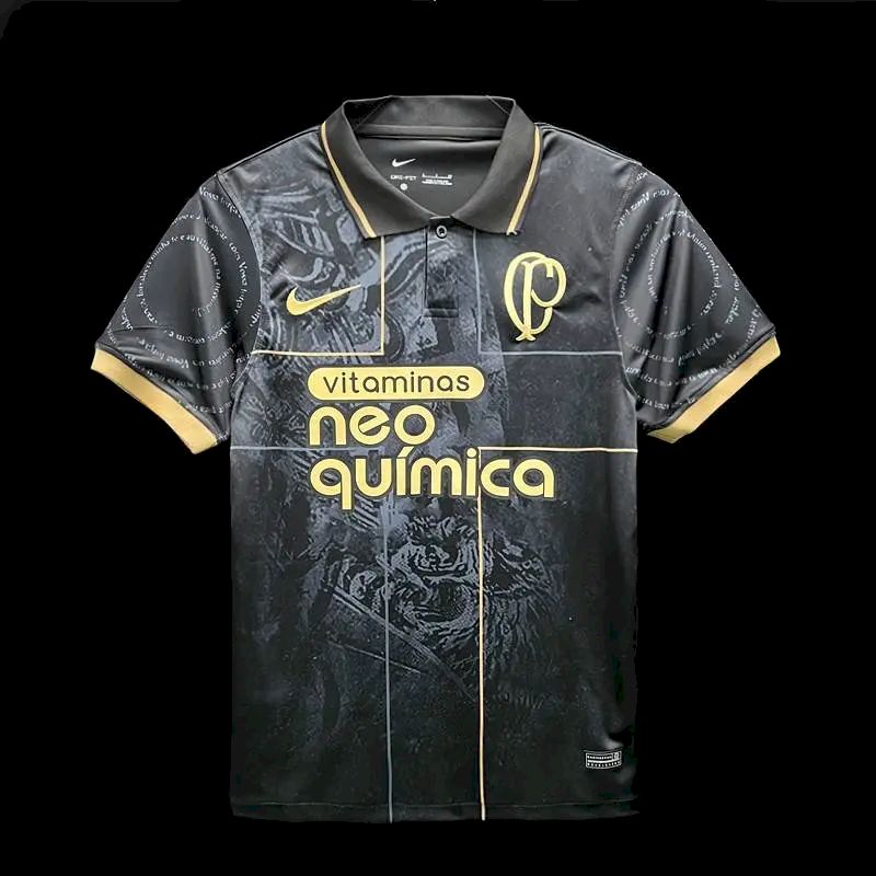 Polo Preto Corinthians 2023/24 Masculino