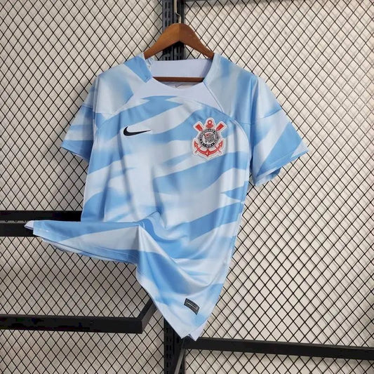 Camisa Azul de Goleiro Corinthians 2023/24 Masculino