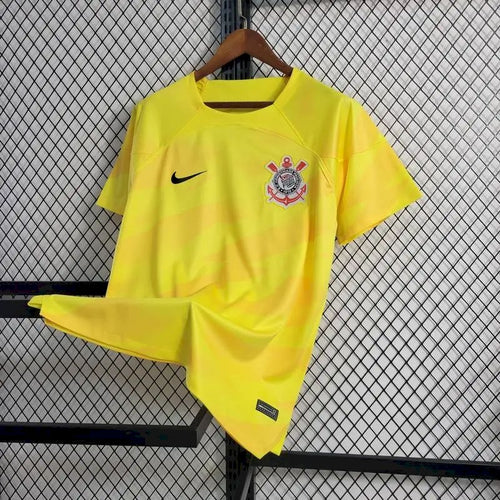 Camisa amarela de goleiro Corinthians 2023/24 Masculino