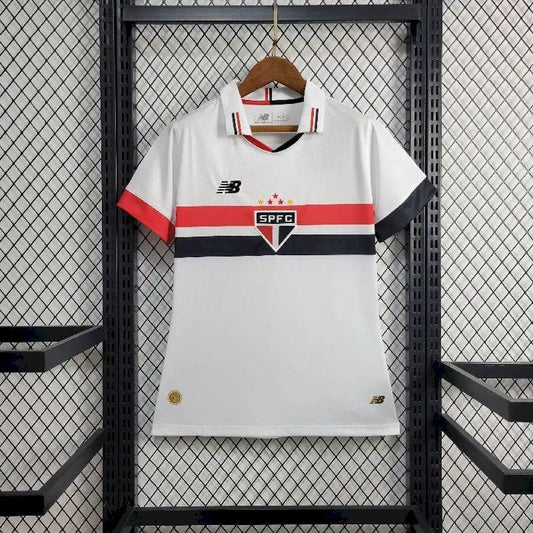 Camisa Titular Sao Paulo 2024/25 Feminino