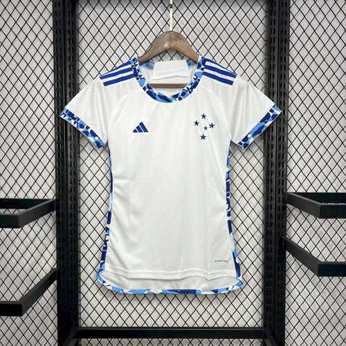 Camisa Reserva Cruzeiro 2024/25 Feminino