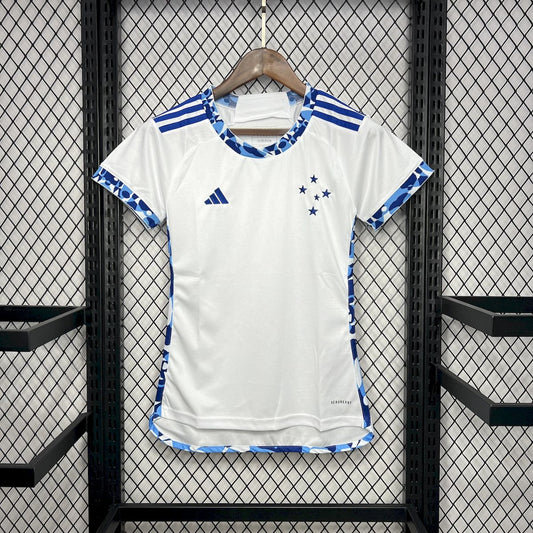 Camisa Reserva Cruzeiro 2024/25 Feminino