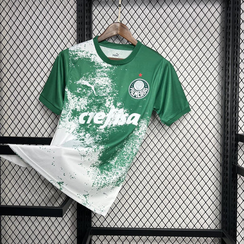 Camisa branca e verde Palmeiras 2024/25 Masculino