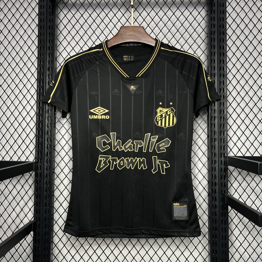 Camisa do Charlie Brown Jr. Santos 2024/25 Feminino