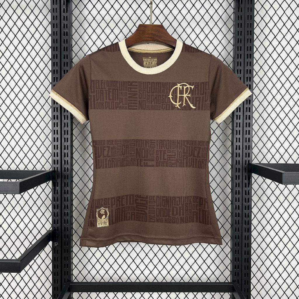 Camisa Black November Flamengo 2024/25 Feminino