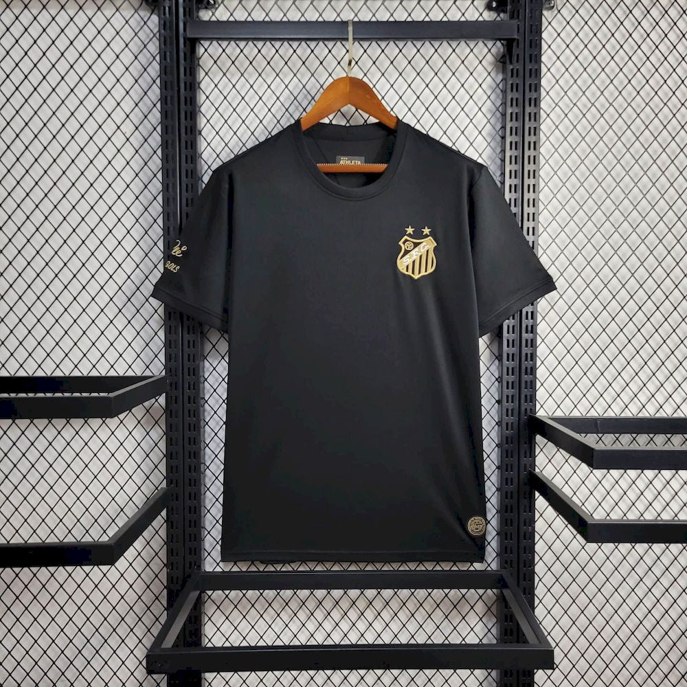 Camisa preta Pelé 1.000 GOLS Santos 2025/26 Masculino
