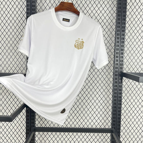 Camisa branca Pelé 1.000 GOLS Santos 2025/26 Masculino