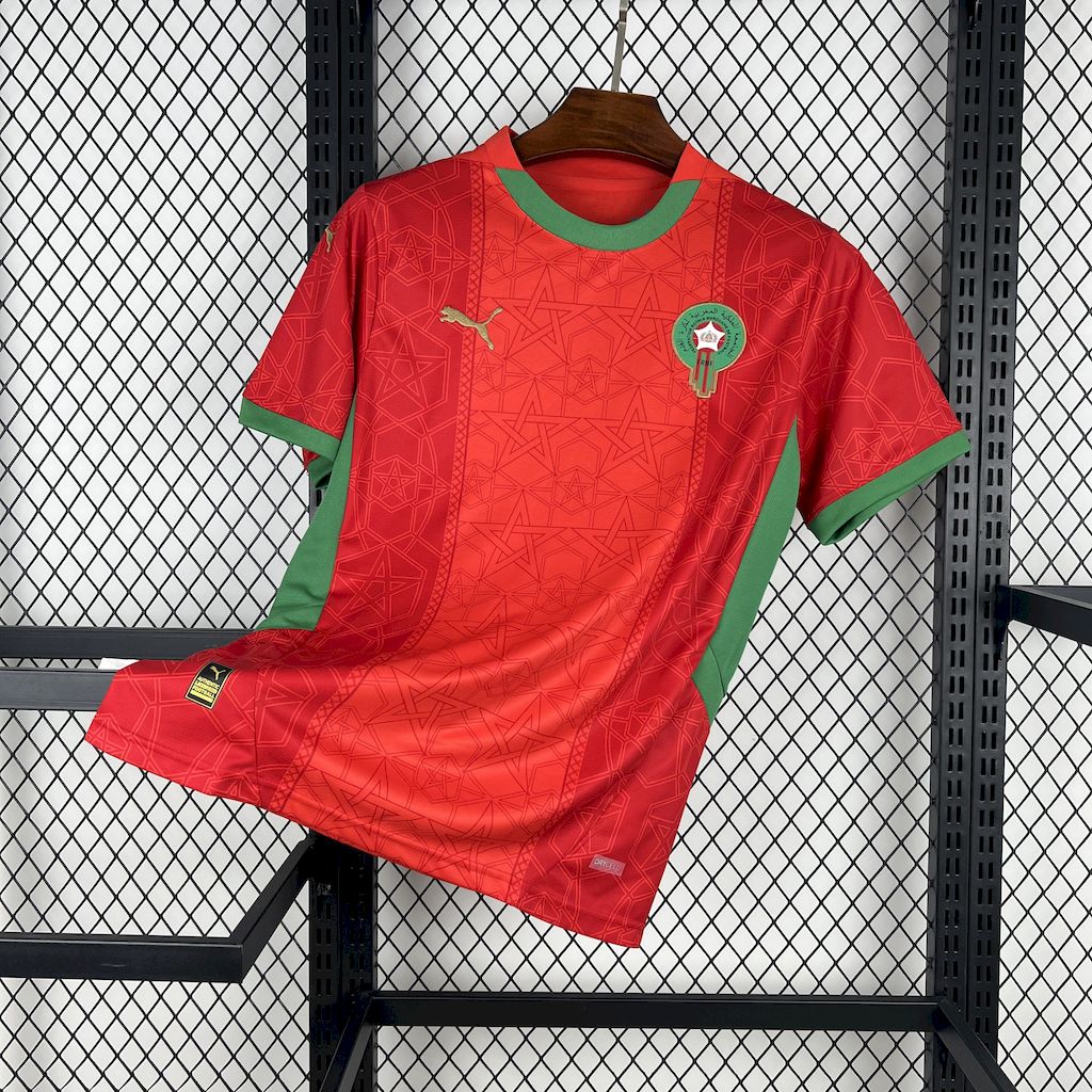Camisa Titular Morocco 2025 Masculino