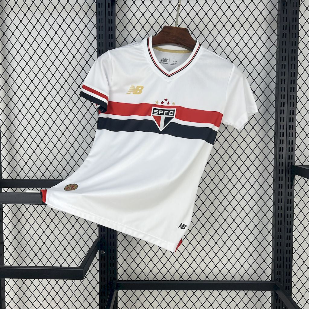 Camisa Titular Sao Paulo 2025/26 Feminino