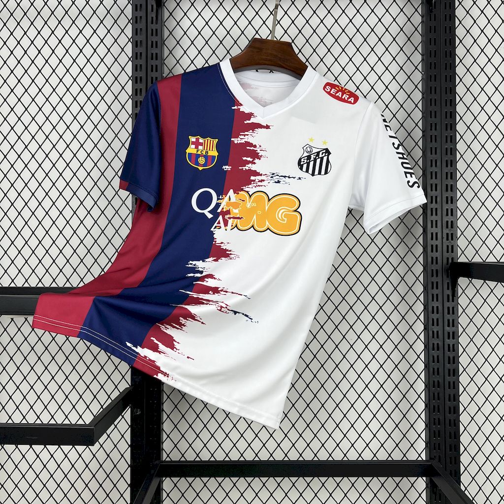 Camisa do Barcelona-Santos Neymar da Silva Santos Júnior 2025/26 Masculino