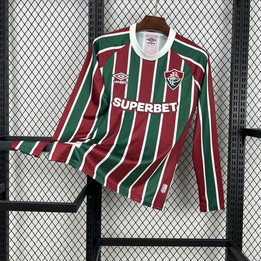 Camisa Titular Manga Longa Fluminense 2025/26 Masculino