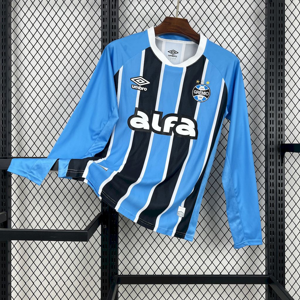 Camisa Titular Manga Longa Gremio 2025/26 Masculino