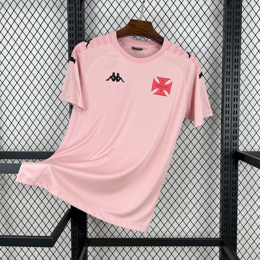 Camisa rosa Vasco Da Gama 2024/25 Masculino