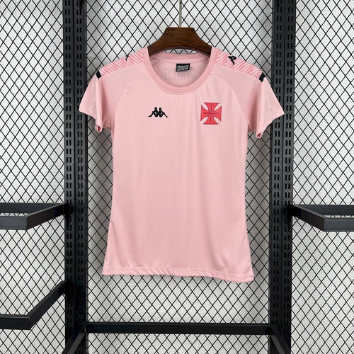 Camisa rosa Vasco Da Gama 2024/25 Feminino