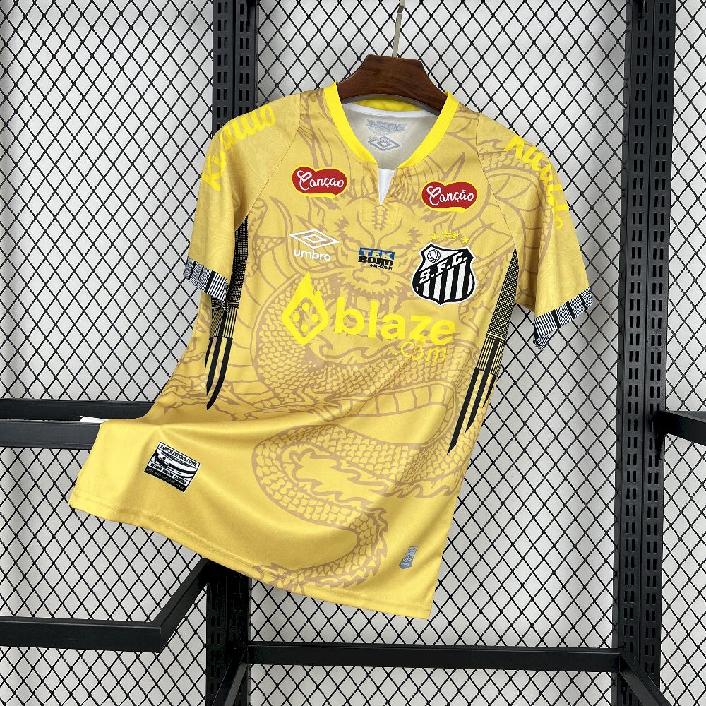 Camisa do Dragão Dourado Santos 2025/26 Masculino