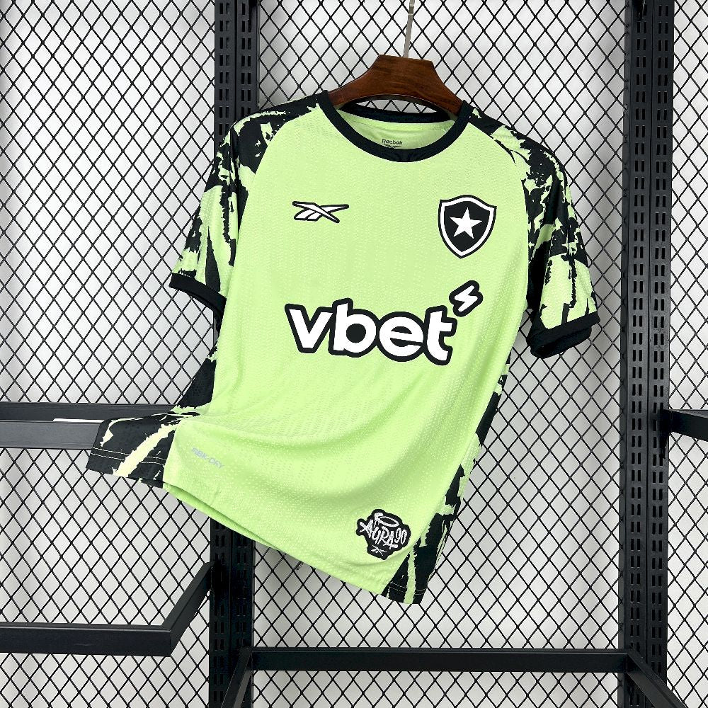 Camisa verde-clara para pré-jogo Botafogo 2025/26 Masculino