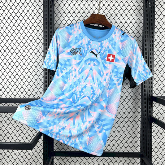 Camisa Copa do Mundo Reserva Switzerland 2026 Masculino