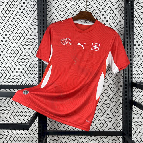 Camisa Copa do Mundo Titular Switzerland 2026 Masculino