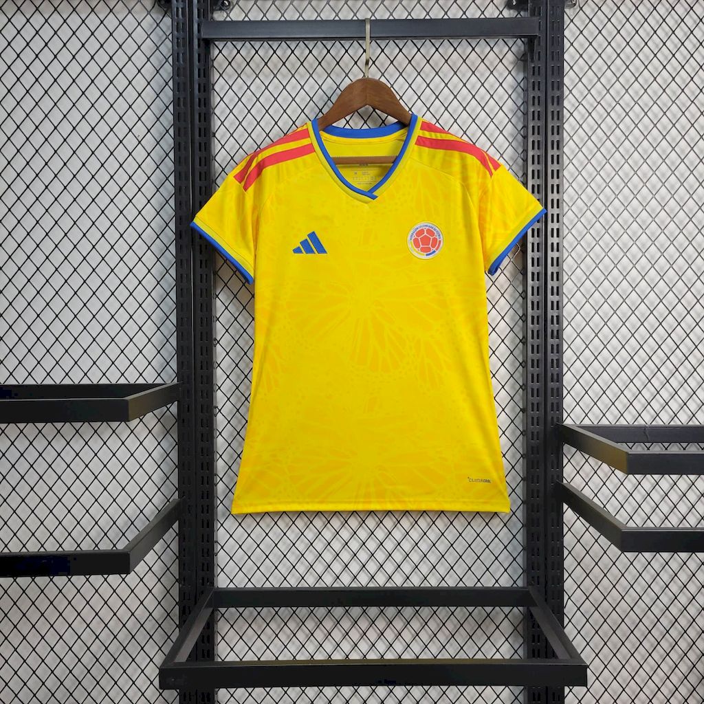 Camisa Copa do Mundo Titular Colombia 2026 Feminino