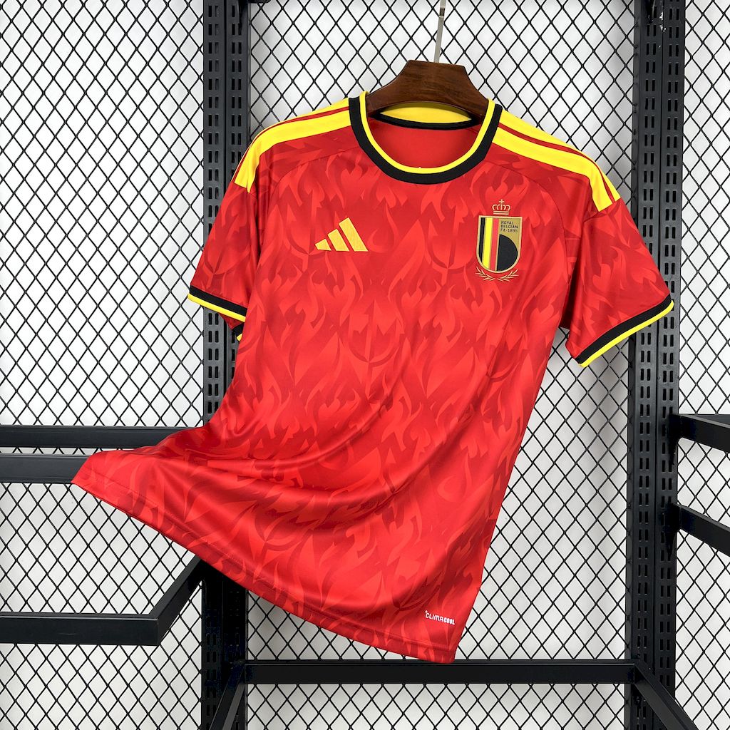 Camisa Copa do Mundo Titular Belgium 2026 Masculino