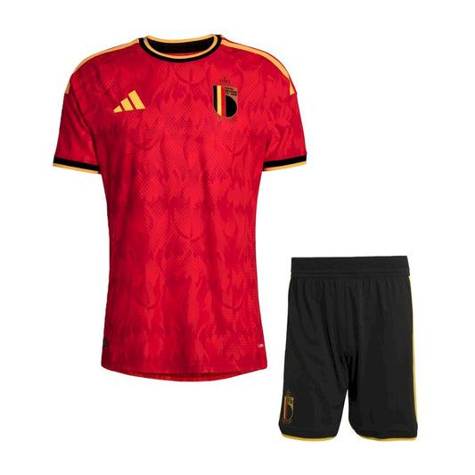 Kit Infantil Titular Copa do Mundo Belgium 2026 Infantil