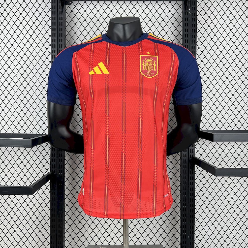 Camisa Copa do Mundo Titular – Jogador Spain 2026 Masculino