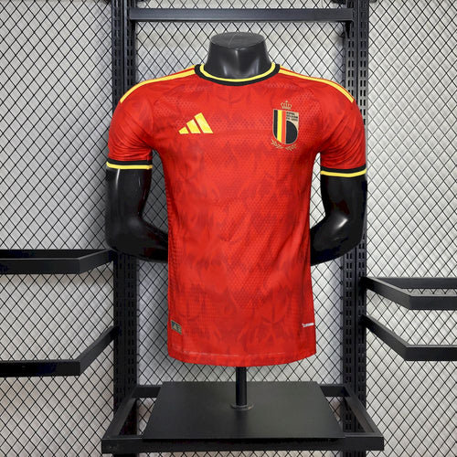 Camisa Copa do Mundo Titular – Jogador Belgium 2026 Masculino