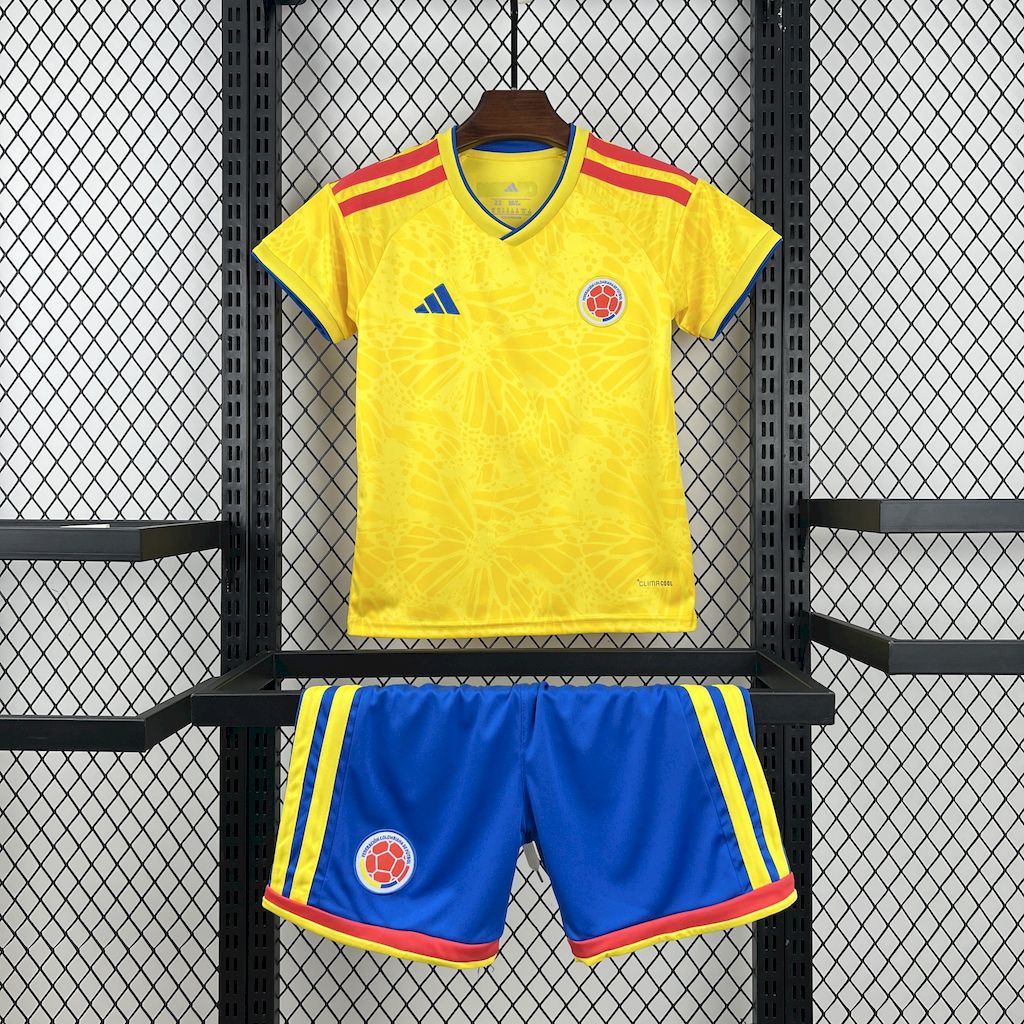 Kit Infantil Titular Copa do Mundo Colombia 2026 Infantil