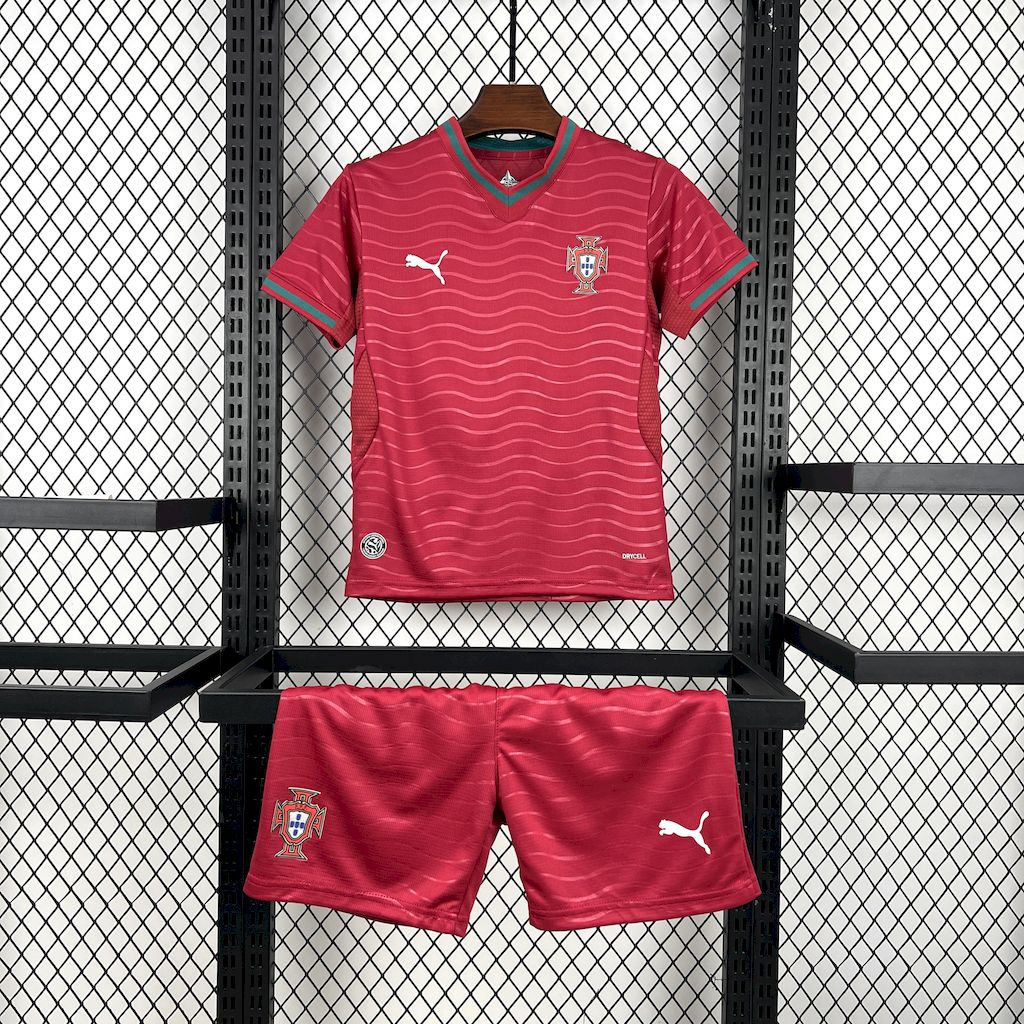 Kit Infantil Titular Copa do Mundo Portugal 2026 Infantil
