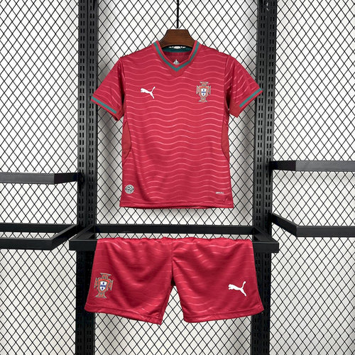 Kit Infantil Titular Copa do Mundo Portugal 2026 Infantil