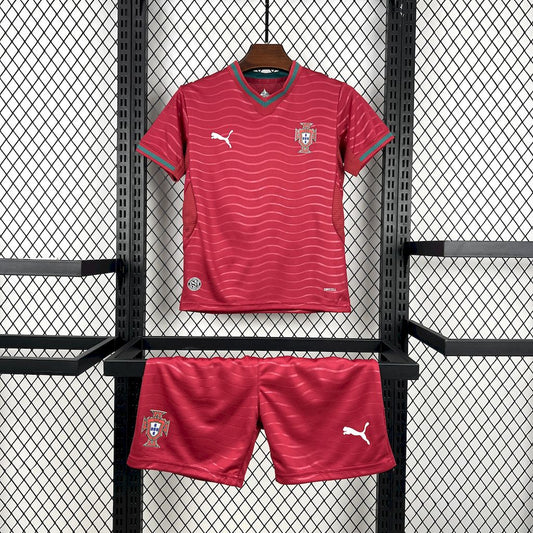 Kit Infantil Titular Copa do Mundo Portugal 2026 Infantil