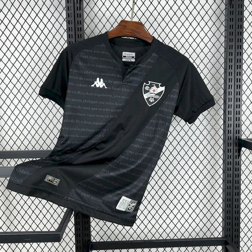 Camisa preta Vasco Da Gama 2024/25 Masculino