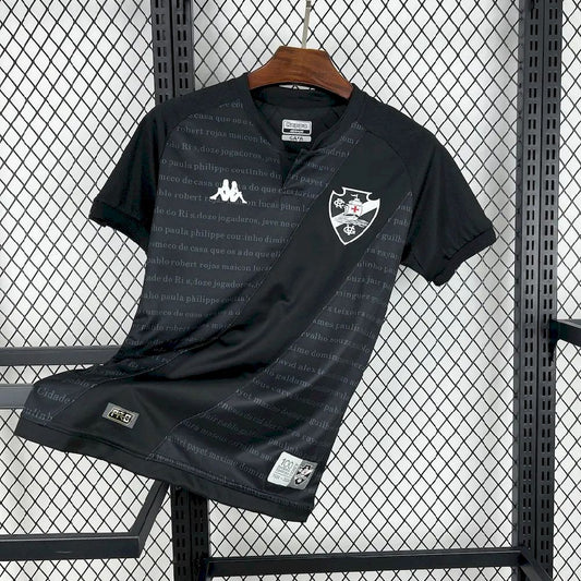 Camisa preta Vasco Da Gama 2024/25 Masculino