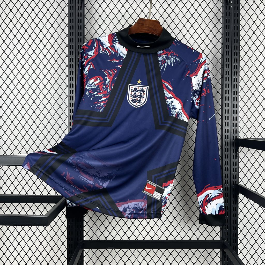 Camisa de goleiro de manga comprida de Hollywood England 2026 Masculino