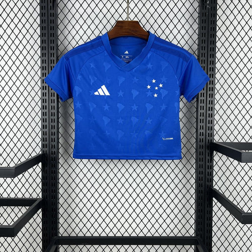 Camisa Titular Cruzeiro Crop Top 2026/27 Feminino