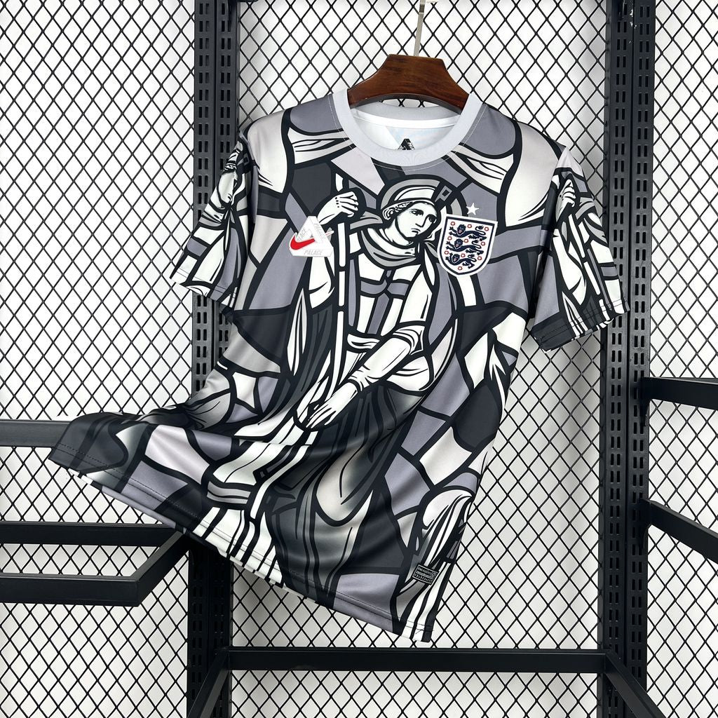 Camisa de pré-jogo da Copa do Mundo England x Palace 2026 Masculino