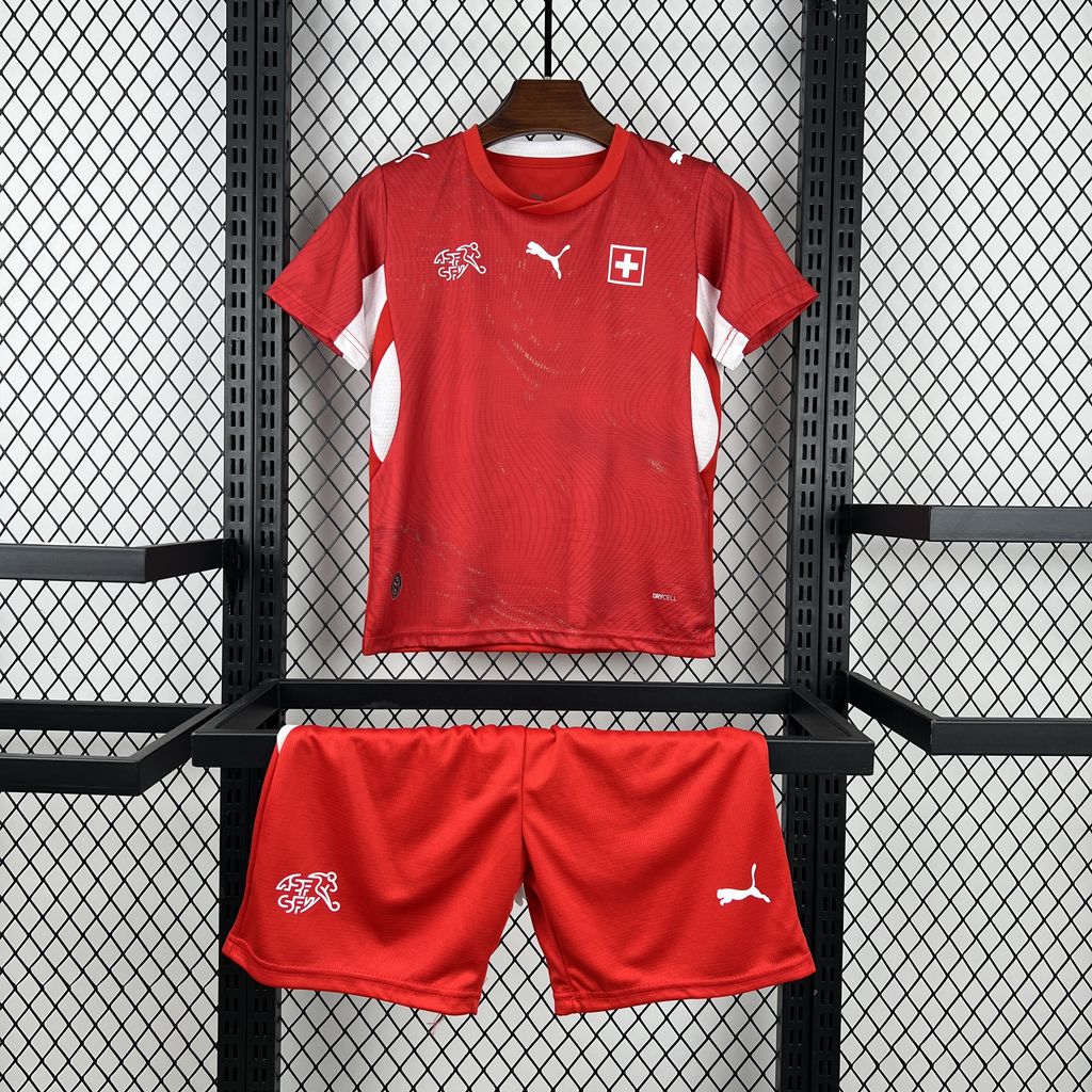 Kit Infantil Titular Copa do Mundo Switzerland 2026 Infantil