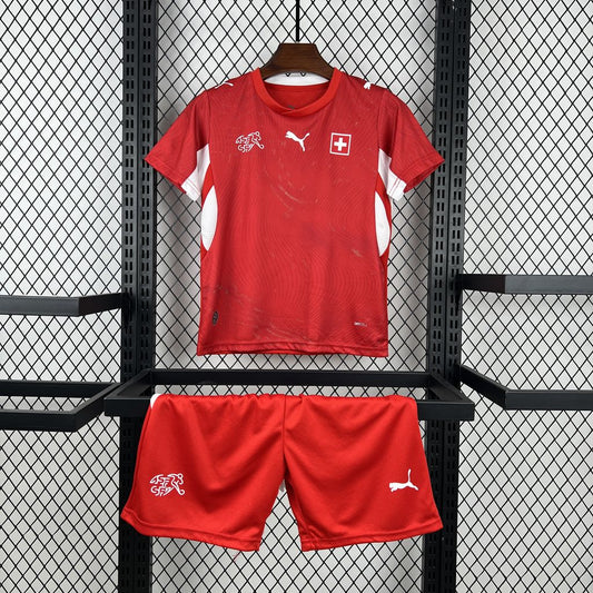 Kit Infantil Titular Copa do Mundo Switzerland 2026 Infantil